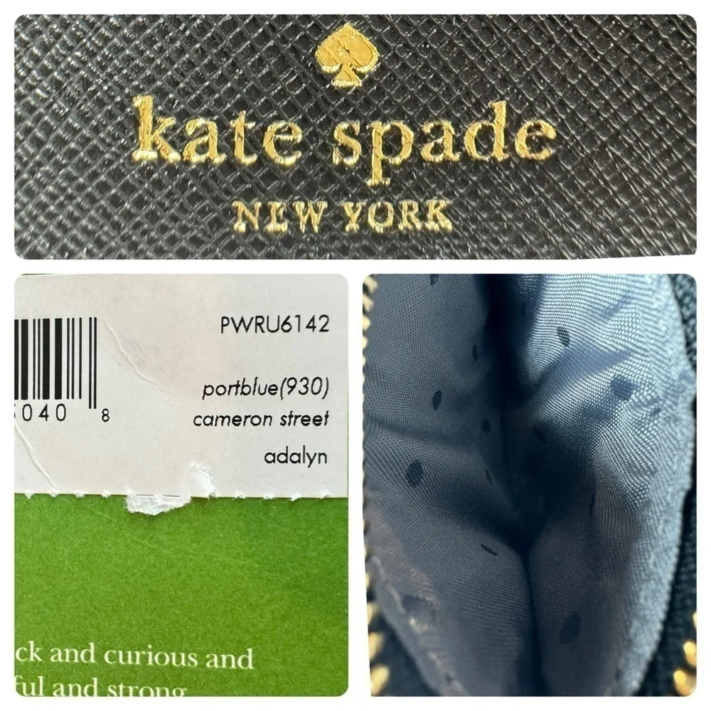 Kate Spade Navy Embellished Tote Bag
